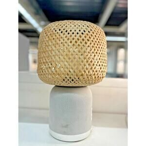 IKEA SYMFONISK Bamboo Speaker Lamp Shade 25x20 cm (10x8") – NEW